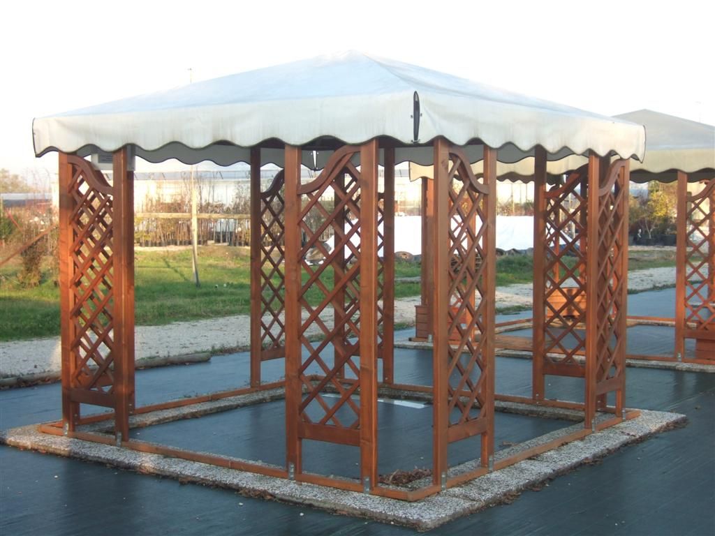 Gazebo in Legno 300x300